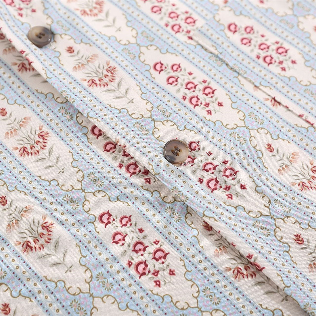 Classic floral print aloha shirt