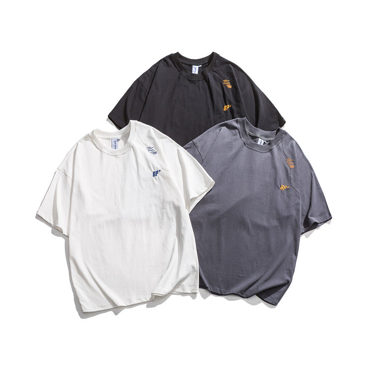 Printed casual short-sleeved T-shirt
