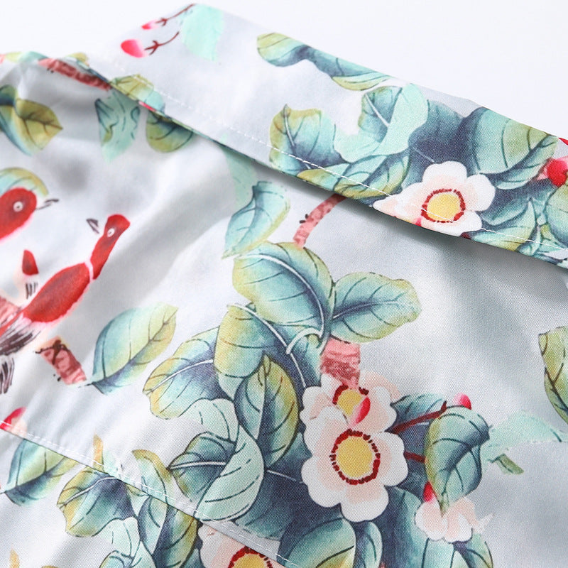 New Autumn Collection: "Season of Growth" All-Over Print Long Sleeve Shirt