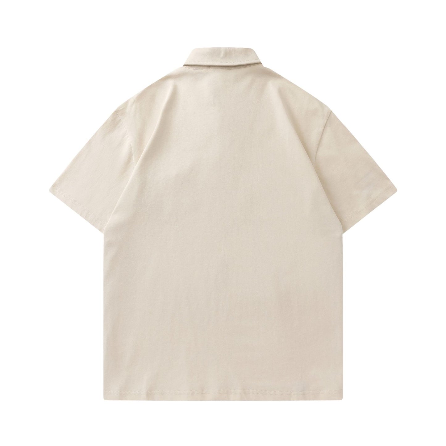 Classic plain pocket polo shirt