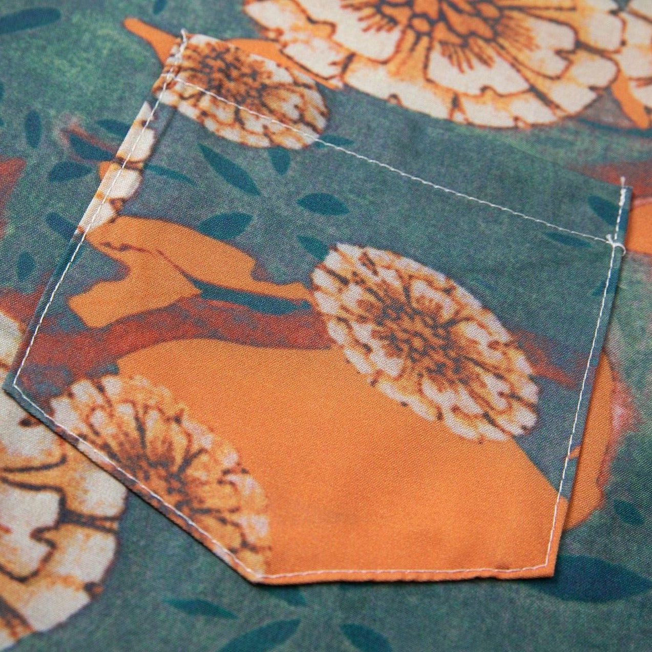 Hawaiian Vacation Floral Print Shirt
