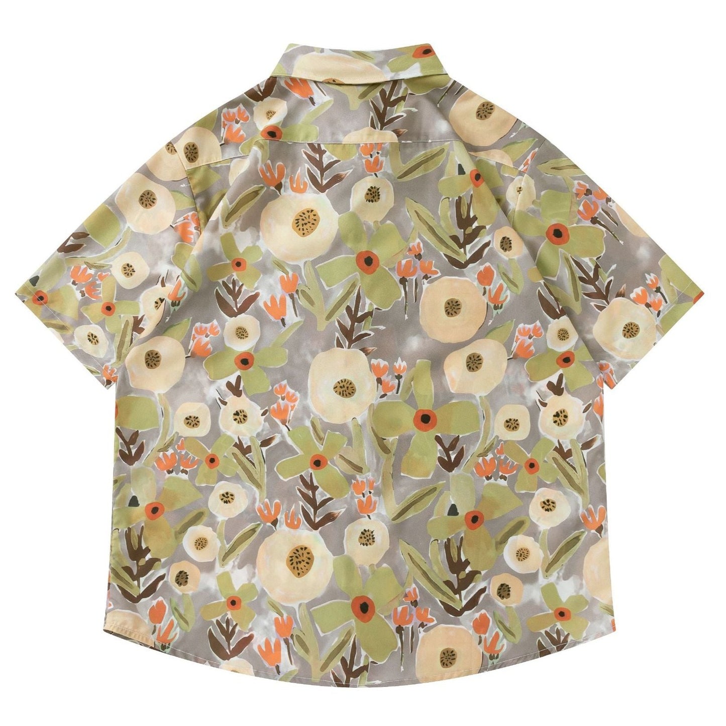 Hawaiian Vacation Floral Print Shirt