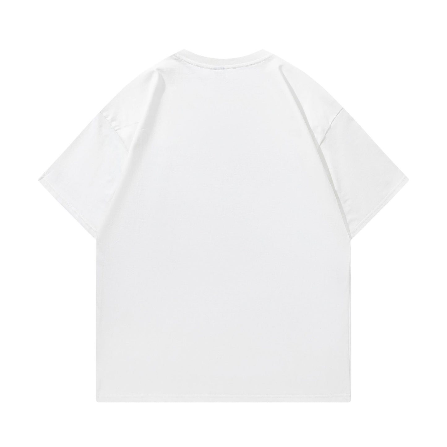 Cat print casual loose t-shirt