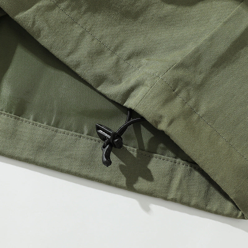 Corduroy jacket with multi-pockets