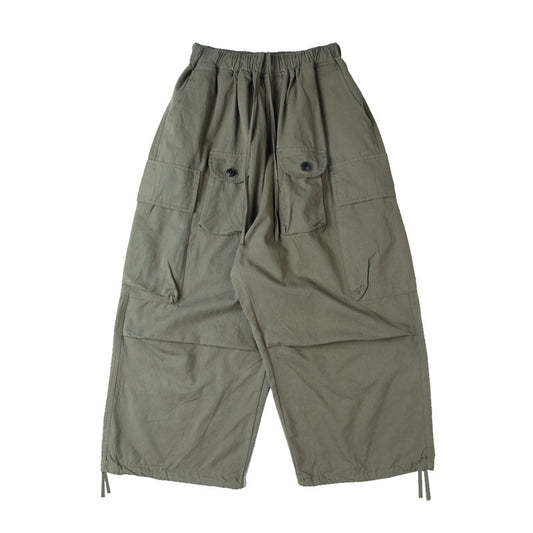 cityboy Multi-Pocket Nine-Length Wide Pants