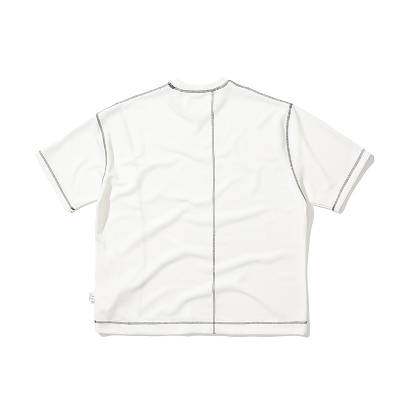 Retro Wash Contrast Loose T-Shirt