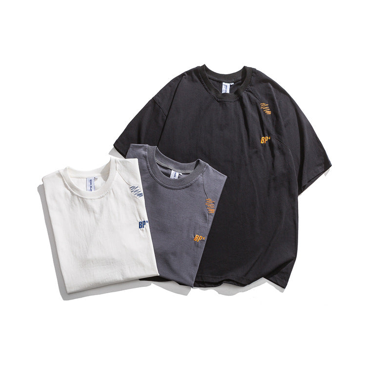 Printed casual short-sleeved T-shirt