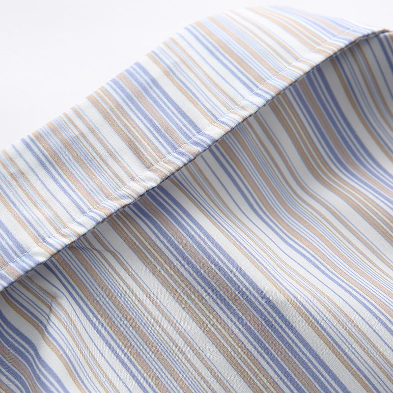 Pocket Stripe Short Sleeve Shirt