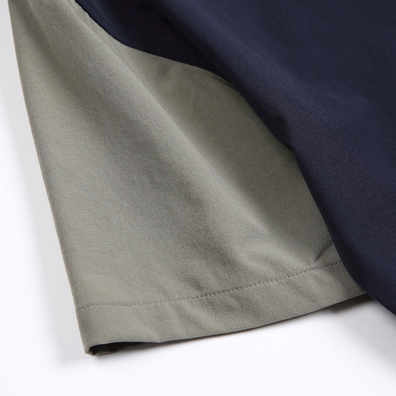 Fashionable pocket short sleeve T-shirt