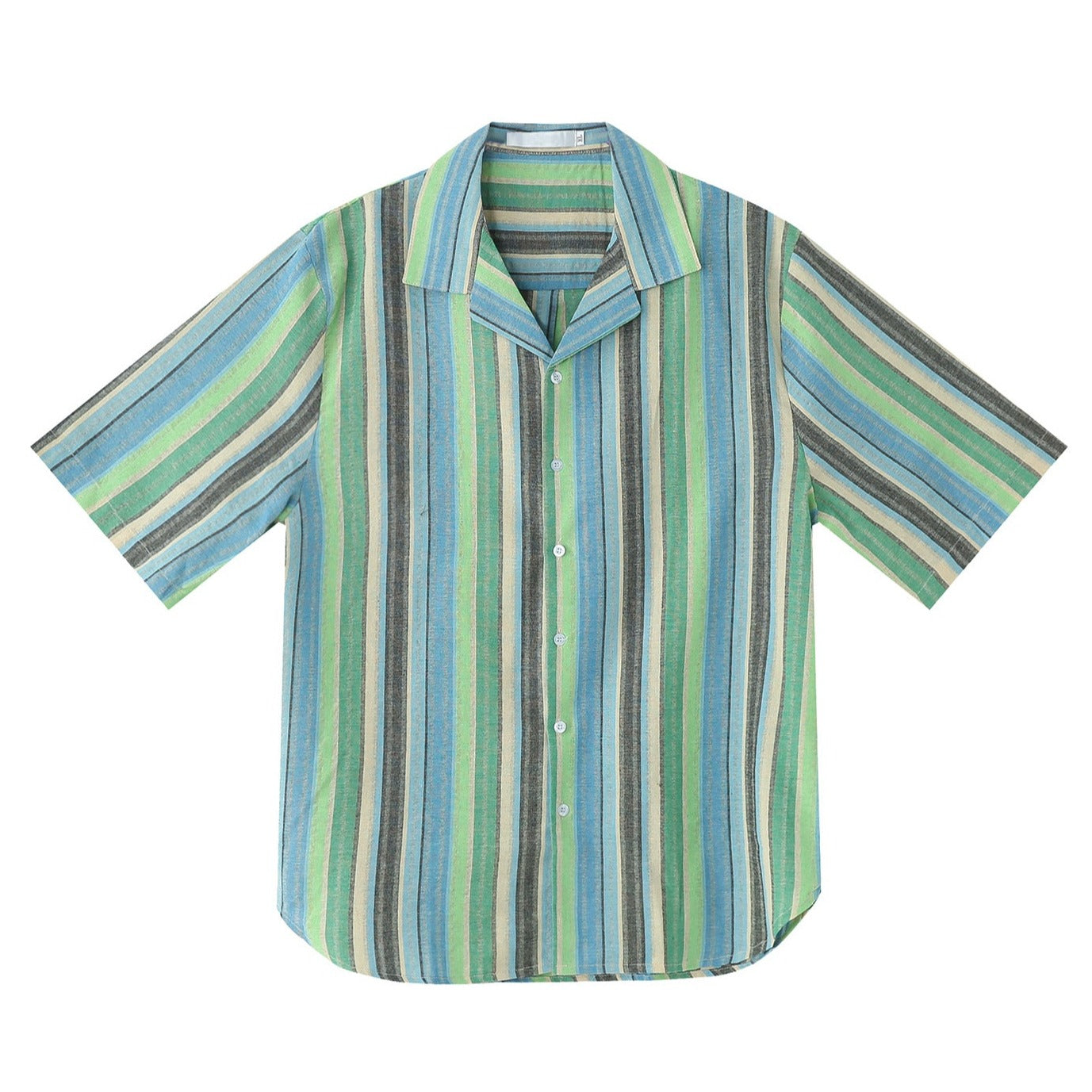 Fashion striped short sleeve shirt