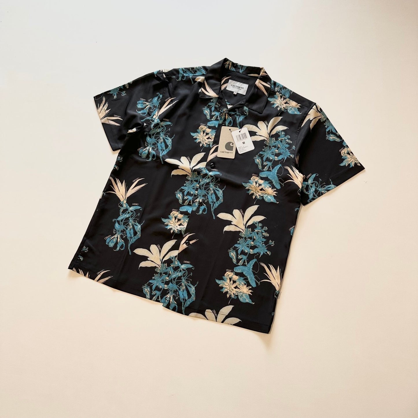 High-quality, soft textured all-over print aloha shirt