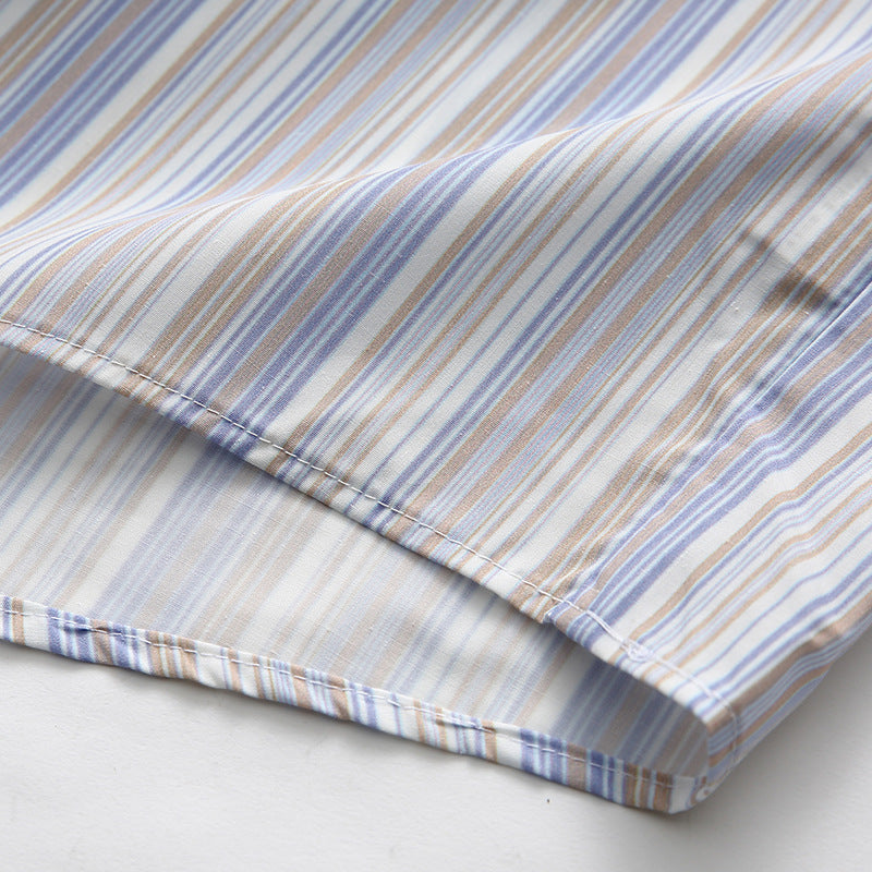 Pocket Stripe Short Sleeve Shirt