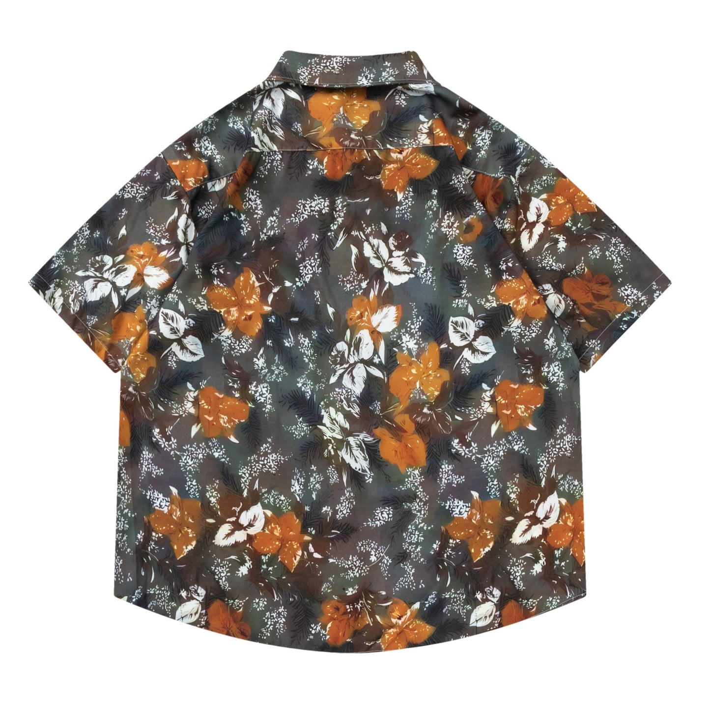Summer Hawaiian Print Short Sleeve Shirt