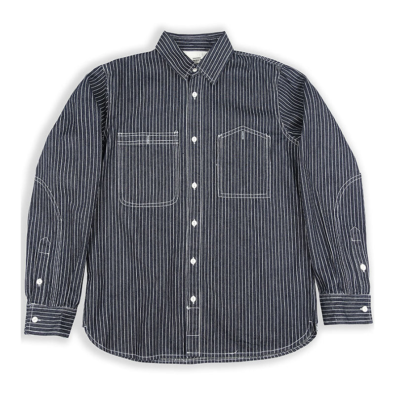 11.5oz striped western shirt