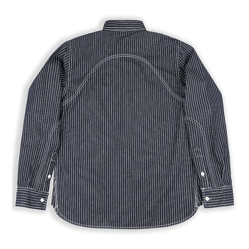 11.5oz striped western shirt