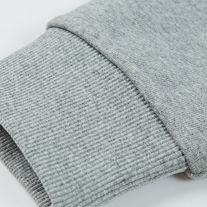 Off turtleneck sweat with drawcord