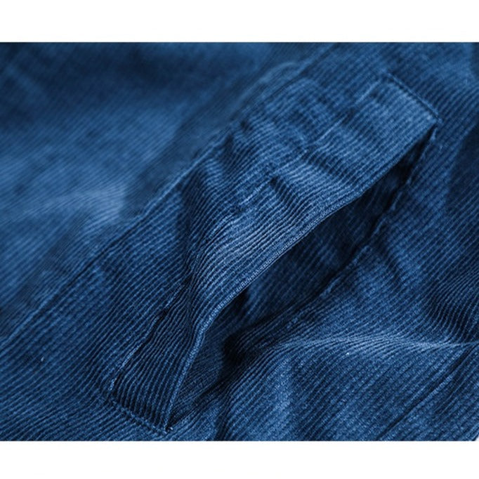 Corduroy jacket with multi-pockets All 3 colors
