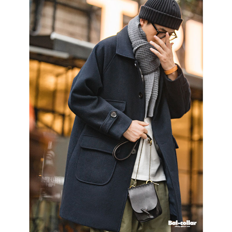 Bal-Collar long coat