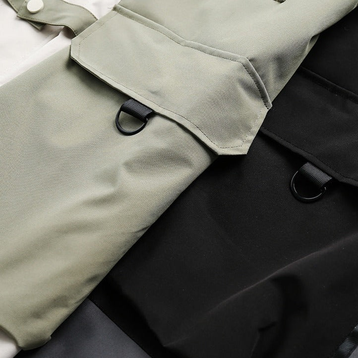 Outdoor faux layered mountain jacket