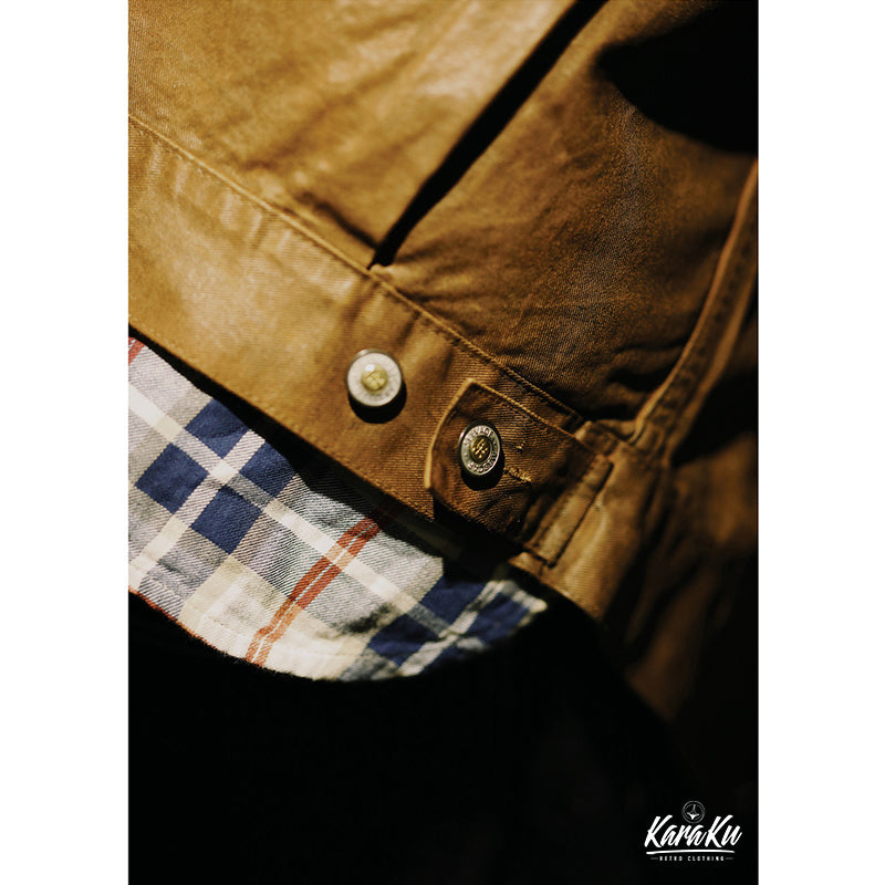 507 Reprint PU Coating Red Selvedge Denim Jacket