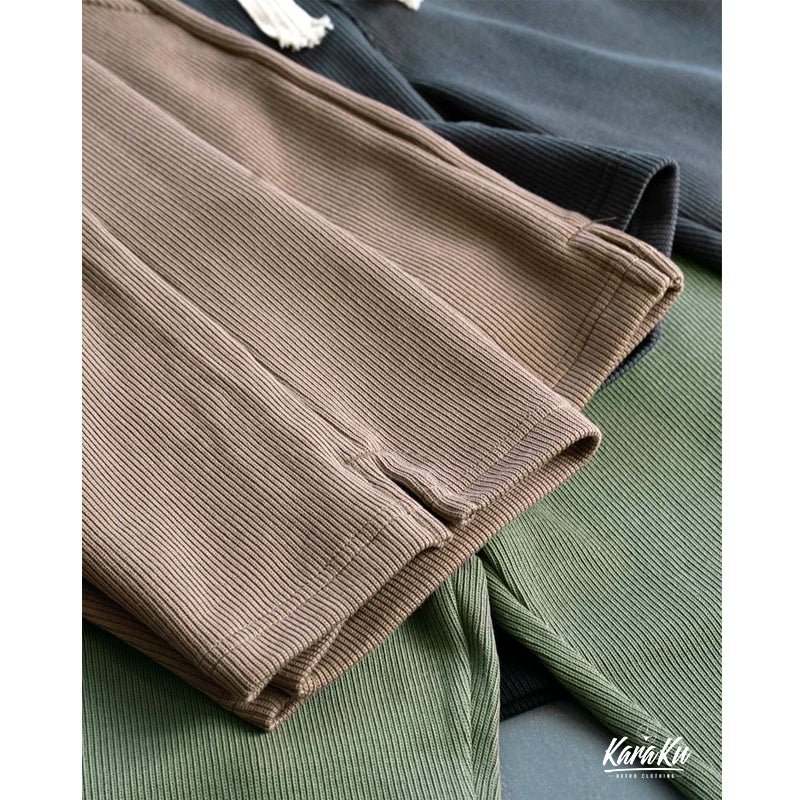 4 colors to choose from Cotton knit shorts