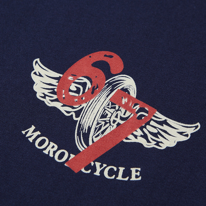 Limited time front/back print biker tee