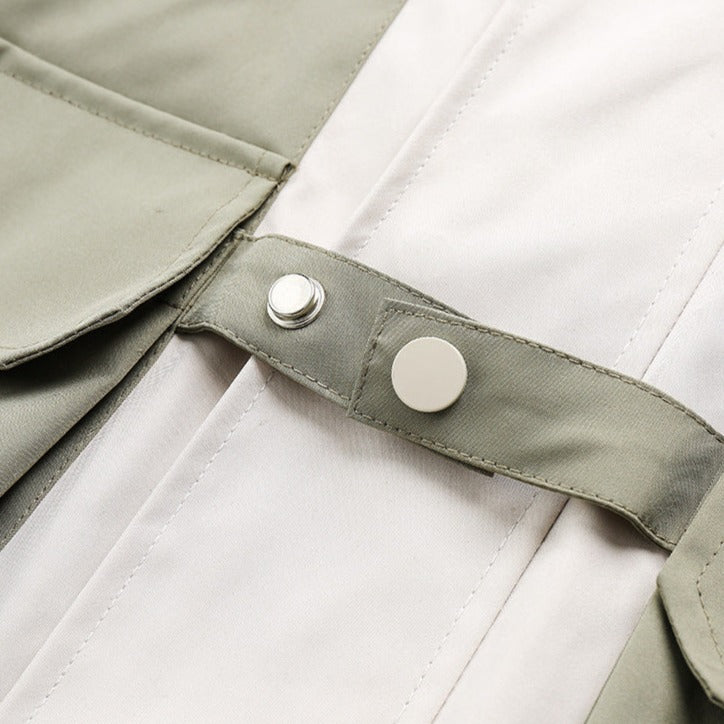Outdoor faux layered mountain jacket