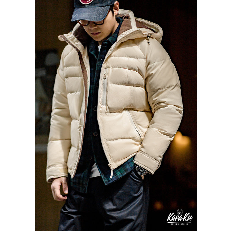 Gorpcore Style functional down jacket