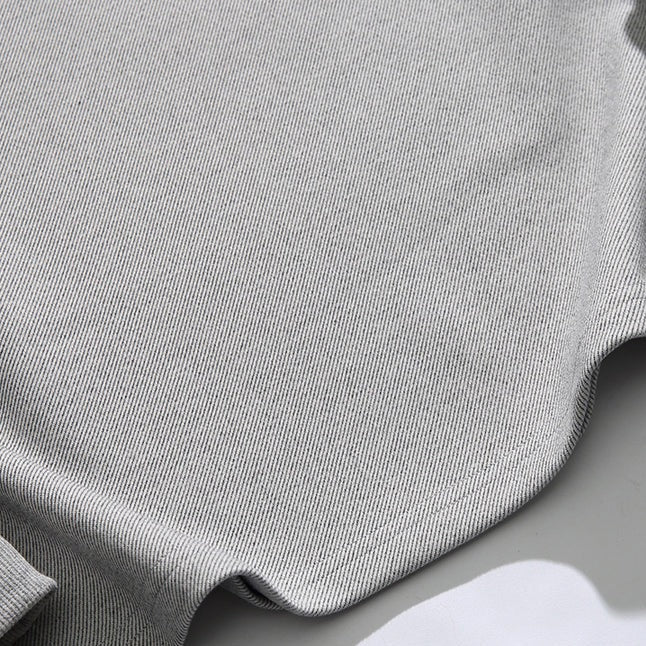 Crewneck sweatshirt with zip pocket