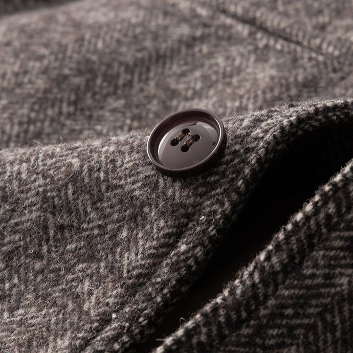 British wool blend vest