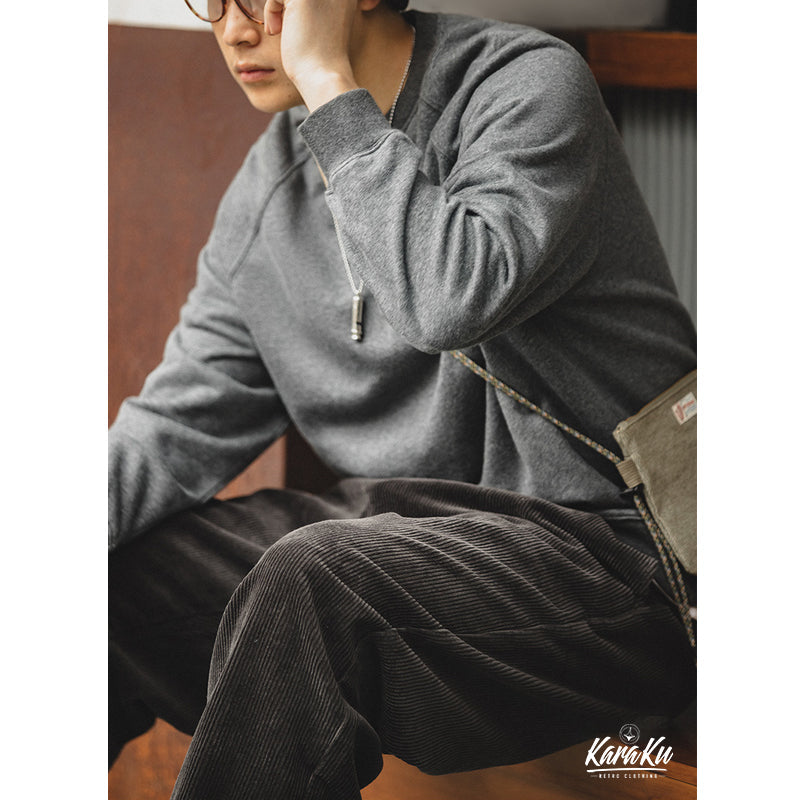 325g heavyweight raglan sleeve sweat