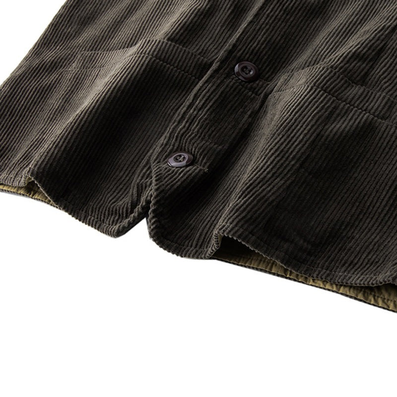 vintage corduroy work vest