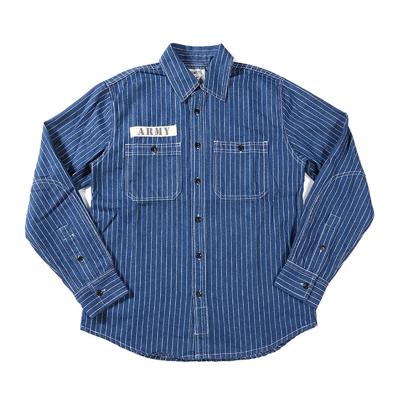 wabash denim work shirt