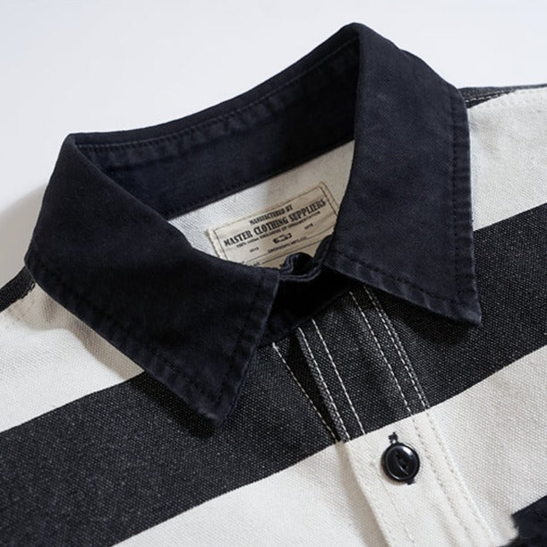 Heavyweight canvas prisoner jacket