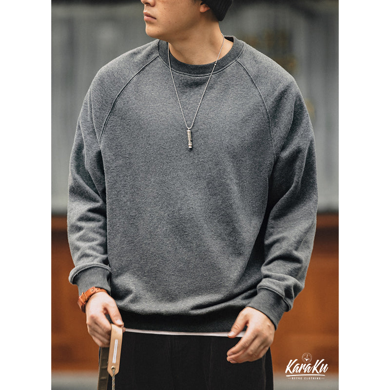 325g heavyweight raglan sleeve sweat