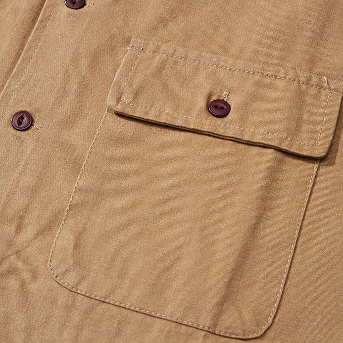 1976 West Coast Slightly brushed shirt with back alphabet embroidery
