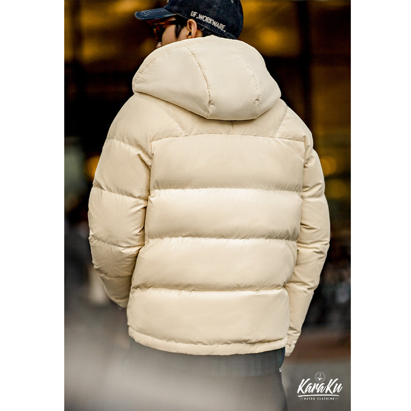 Gorpcore Style functional down jacket