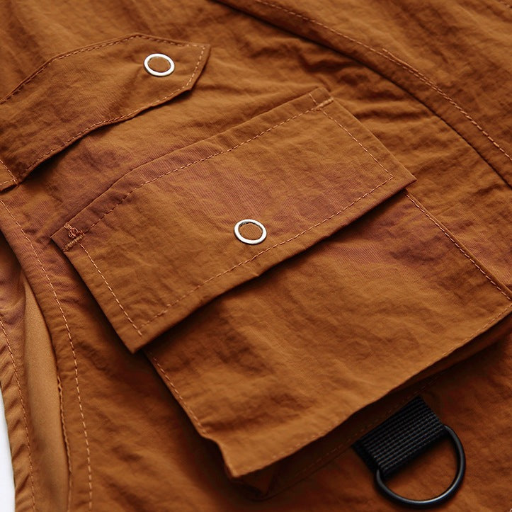Outdoor multi-pocket function work vest