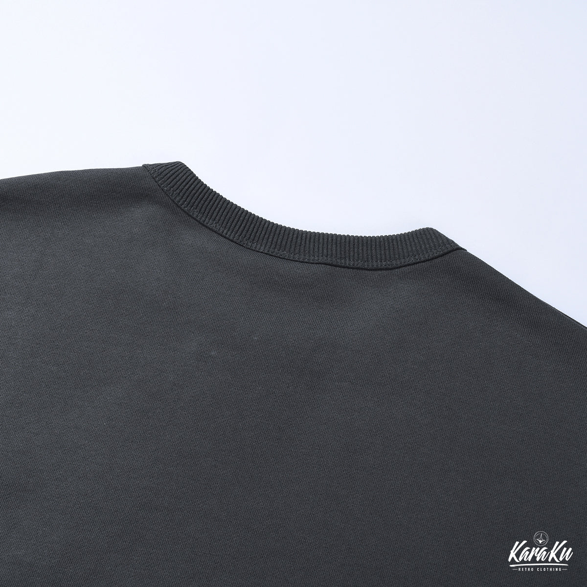 USNAVY back pile biker print sweat