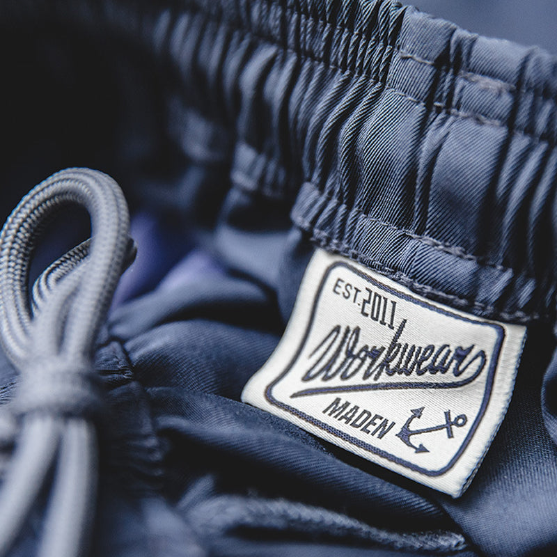 NAVY PT REFLECTIVE PRINT SHORTS