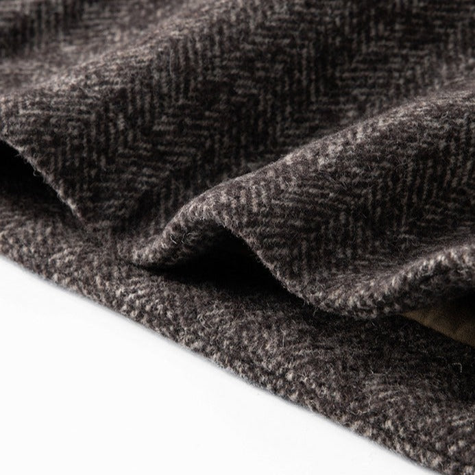 British wool blend vest