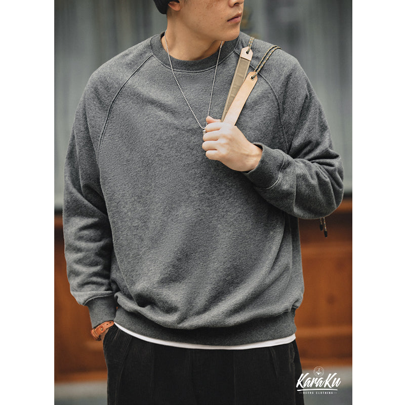 325g heavyweight raglan sleeve sweat