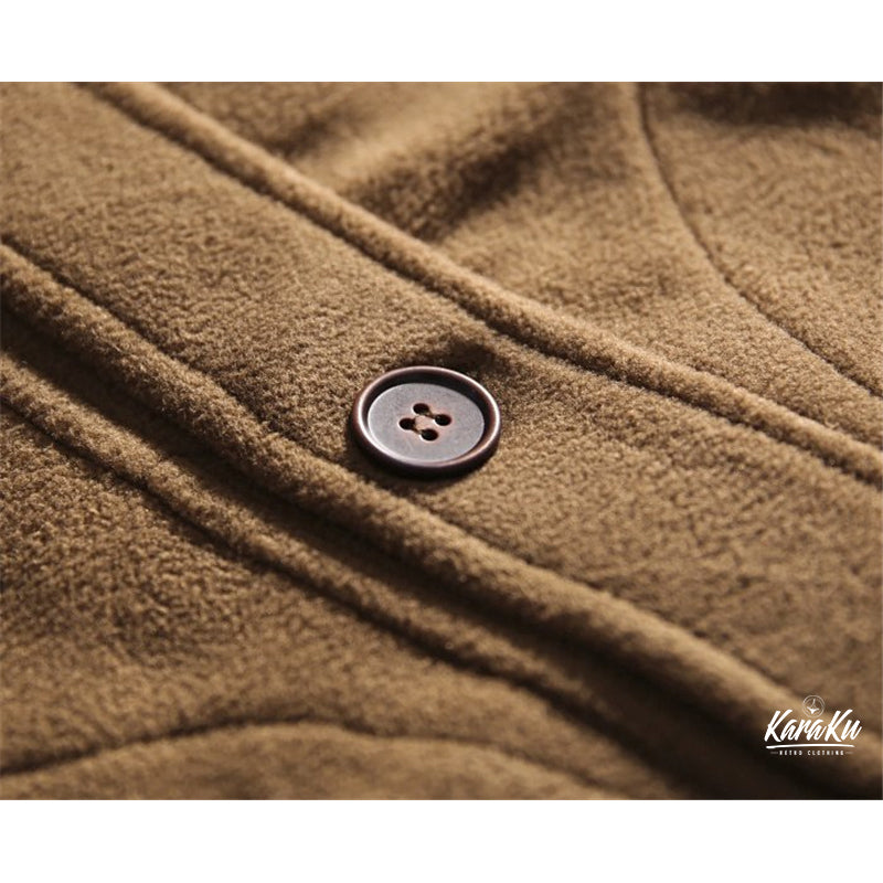 MA-1 Baseball Collar Fleece Jacket