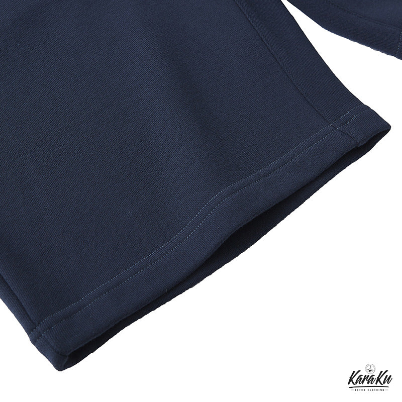 "USAFA" cotton sweat shorts