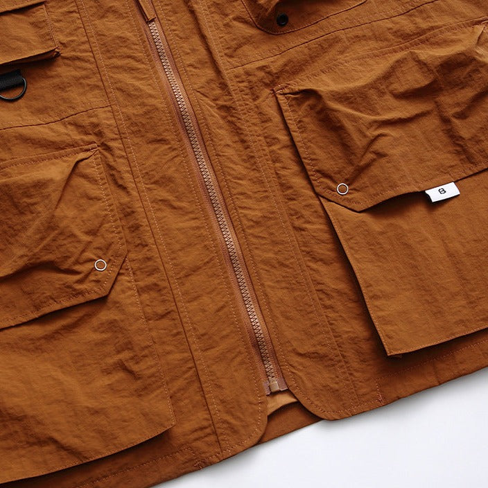Outdoor multi-pocket function work vest