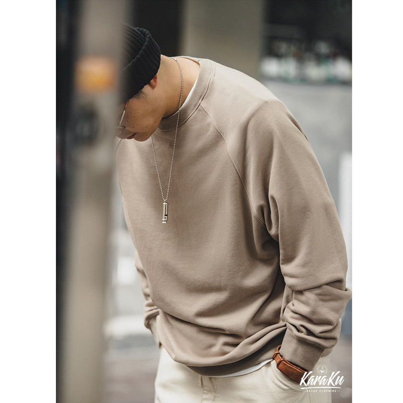 325g heavyweight raglan sleeve sweat