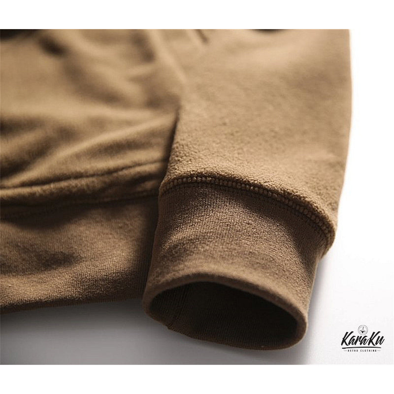 MA-1 Baseball Collar Fleece Jacket