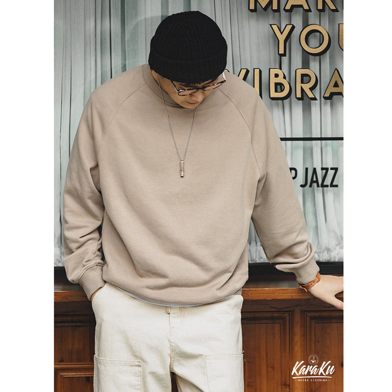 325g heavyweight raglan sleeve sweat
