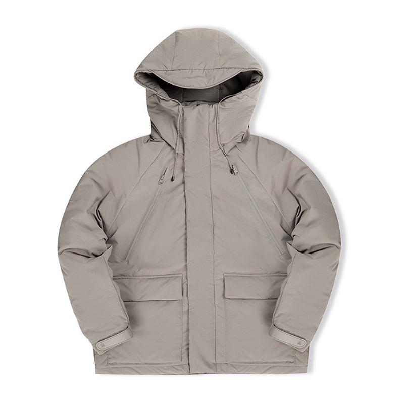 Gorpcore Style padded mountain parka