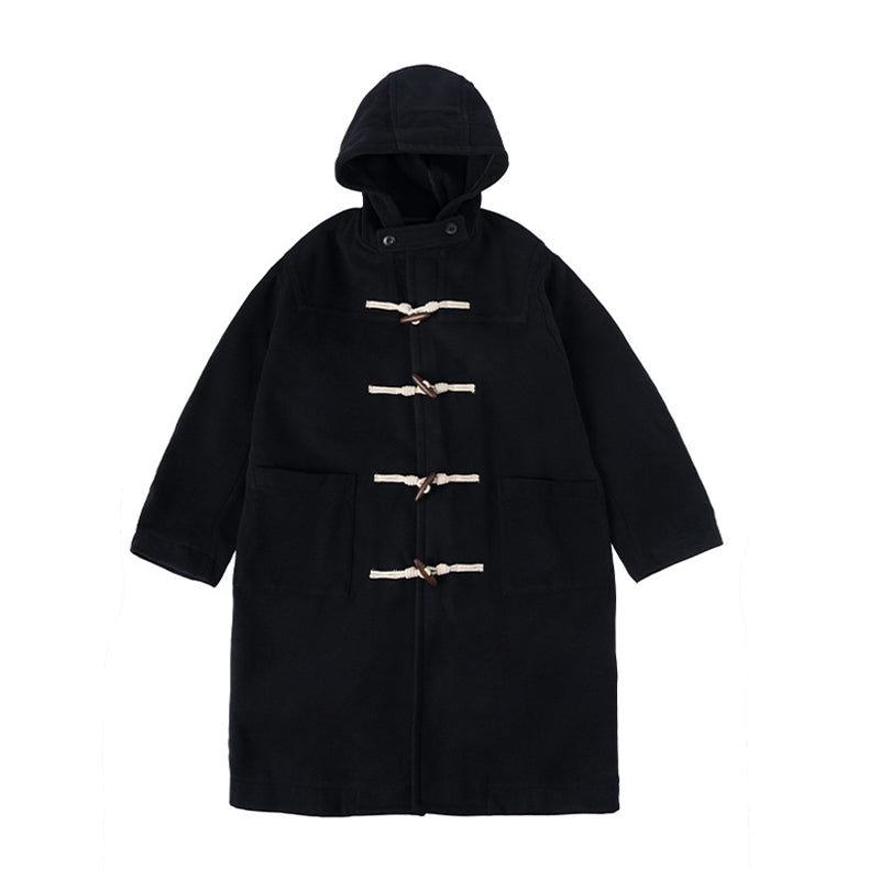 wool-like duffle coat